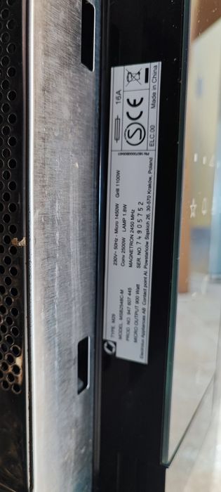 Micro-ondas Encastre AEG MSB2548C-M (25 L - Com Grill - Inox)