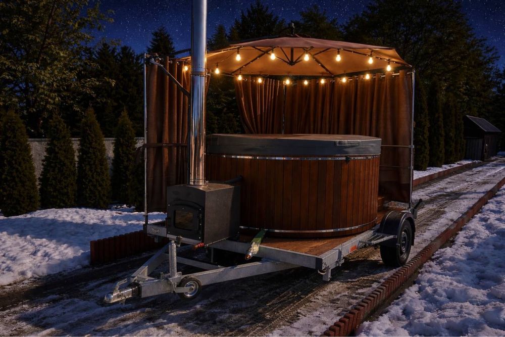 ОРЕНДА ЧАН НА КОЛЕСАХ! Чан з джакузі! Джакузі з підігрівом! Мобільний!