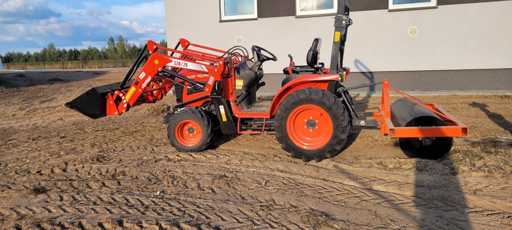 Glebogryzarka separacyjna, , równanie terenu, zakładanie trawników