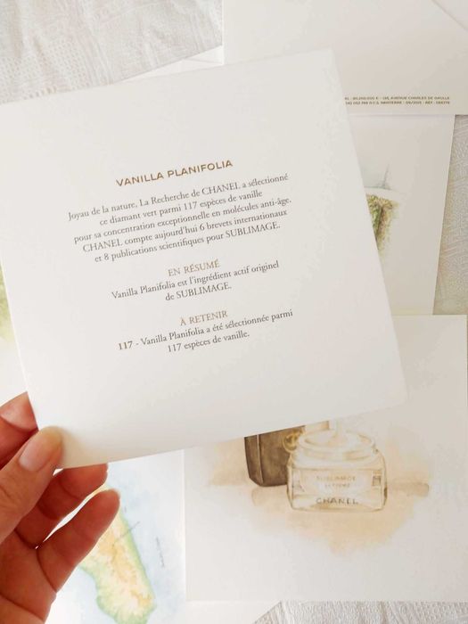 Coleção postais Chanel