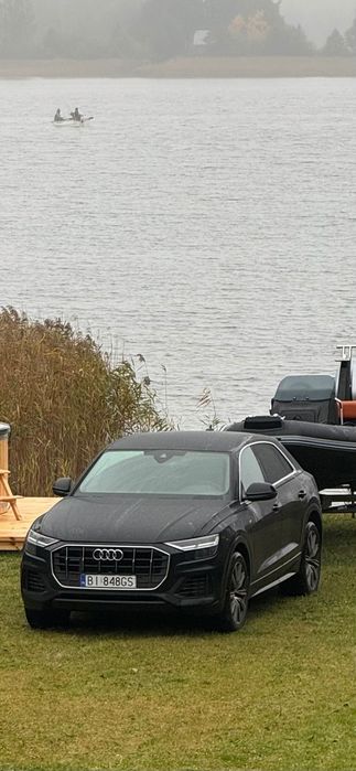 Audi Q8 Pierwszy właściciel, pneumatyczne zawieszenie, hak, nie wystawiam FV