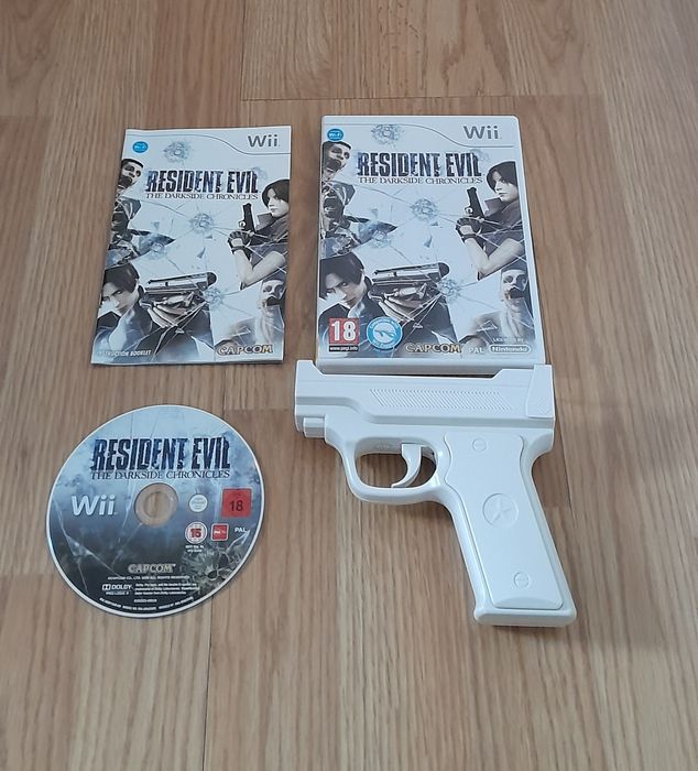 Jogos Resident Evil Wii/Wii U (Pistola Wii + Comando Pro + Clássico)