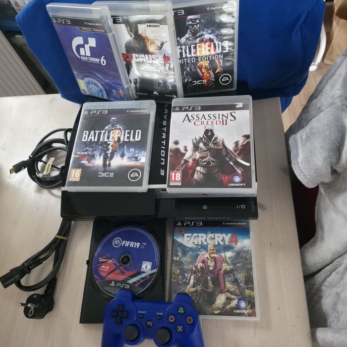 Sony Playstation 3, 80 GB+колекція ігр