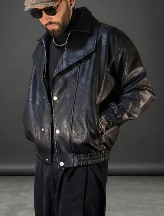 Casaco Bomber Preto Novo tamanho M