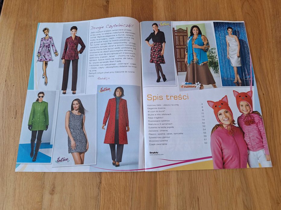 Anna Moda na szycie z 3/2013 - wykroje i opis szycia