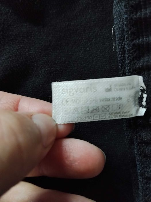 Гольфы компрессионные SIGVARIS(Швейцария),размер М,компрессия 2,черные