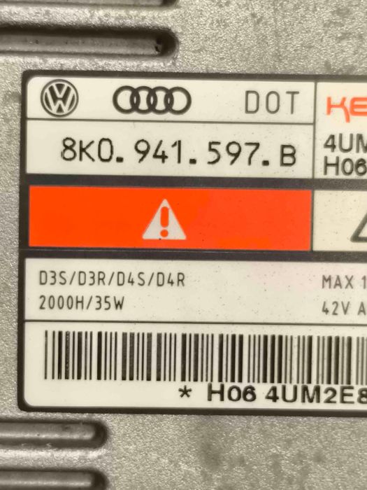 Balástro Xénon / Módulo LED AUDI A4 B8