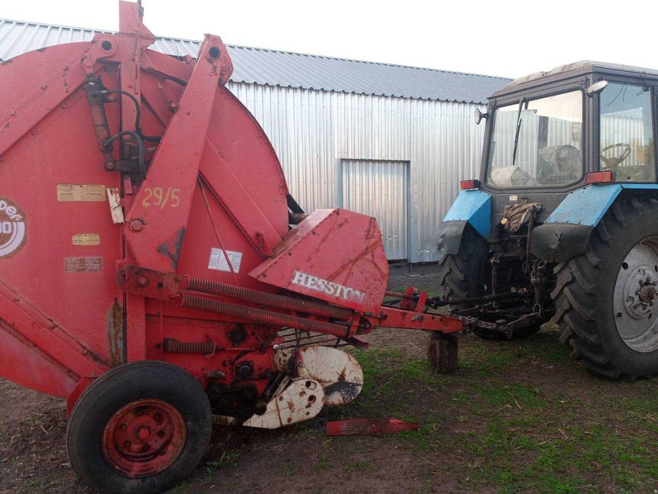 Рулонний прес-підбирач Hesston rounder 5700