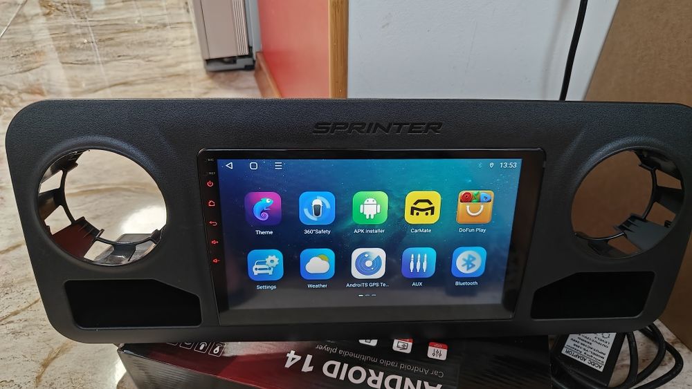 Штатная магнитола Mercedes Sprinter android GPS WiFi 2018+