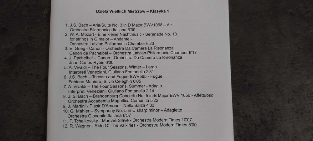 Dzieła Wielkich Mistrzów 4 cd deLuxe
