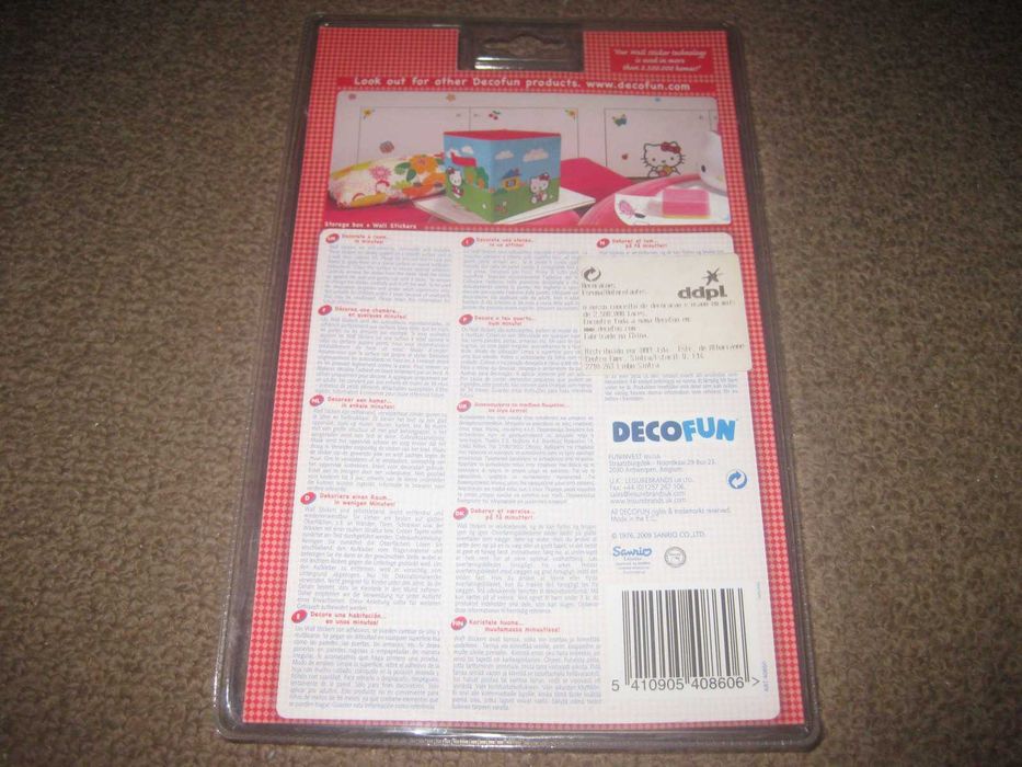 2 Packs de Wall Stickers para Decoração/Novos!