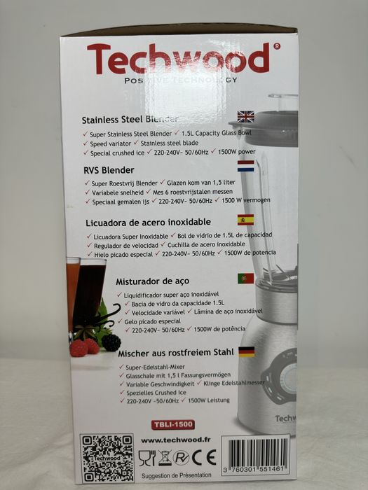 Liquidificador Techwood TBLI-1500