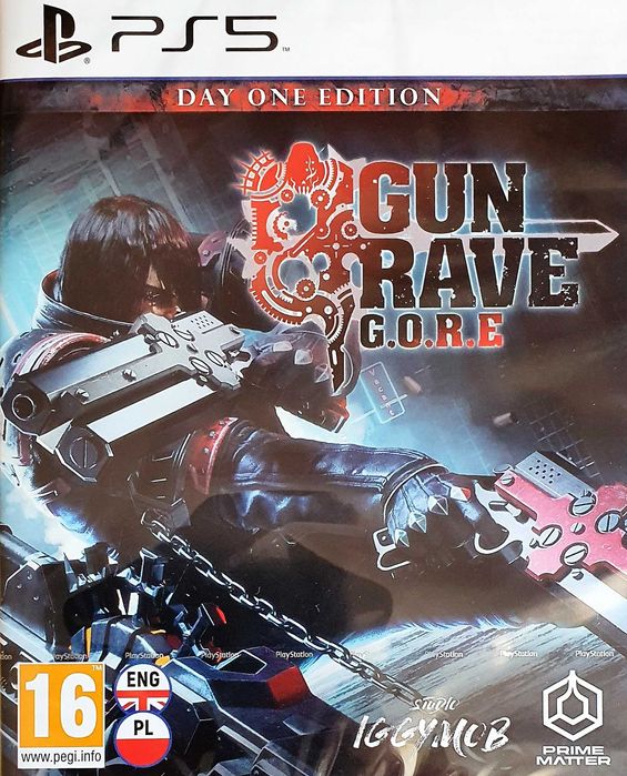 GUNGRAVE GUN GRAVE G.O.R.E GORE PL Playstation 5 PS5 Nowa Multigames