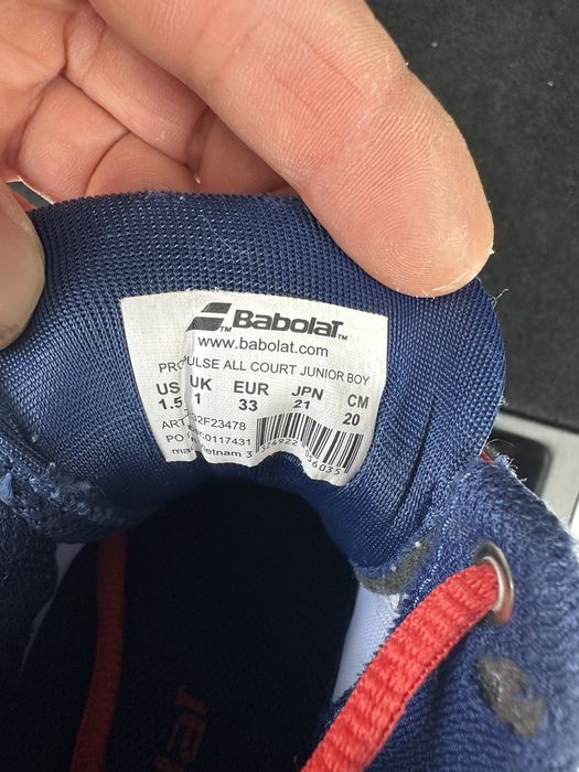 Buty Tenisowe Babolat Propulse Boy r33