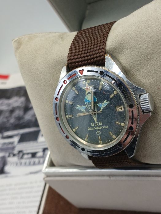 Zegarek wostok komandirski anfibia mechaniczny