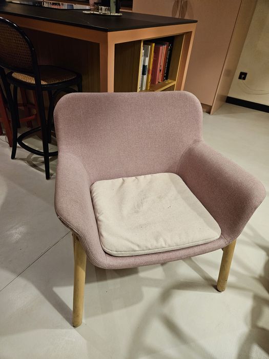 VEDBO
Fotel, Gunnared jasny różowy