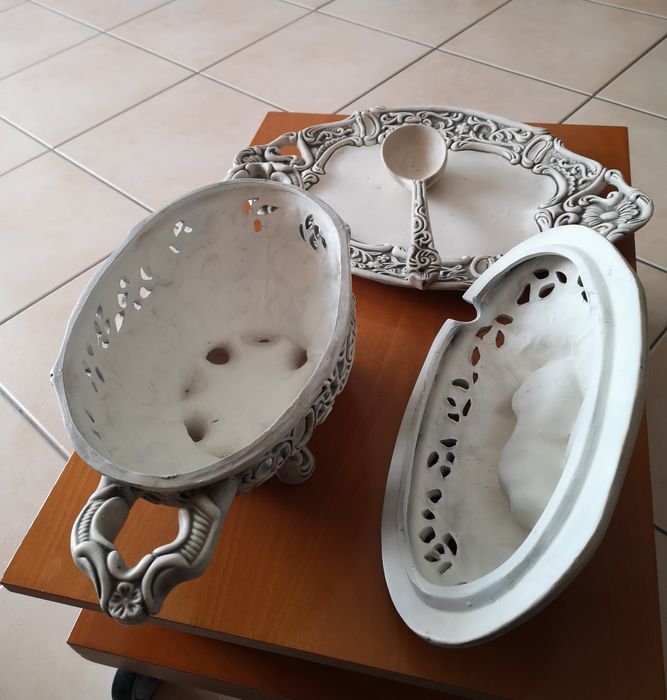 Louça decorativa terrina antiga