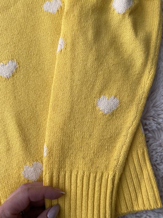 Żółty swesterek Cropp