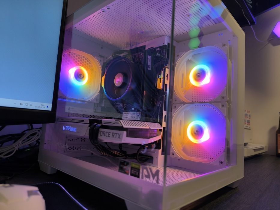 Pc R5 3070RTX + Ecrã + Periféricos 3x Sem Juros