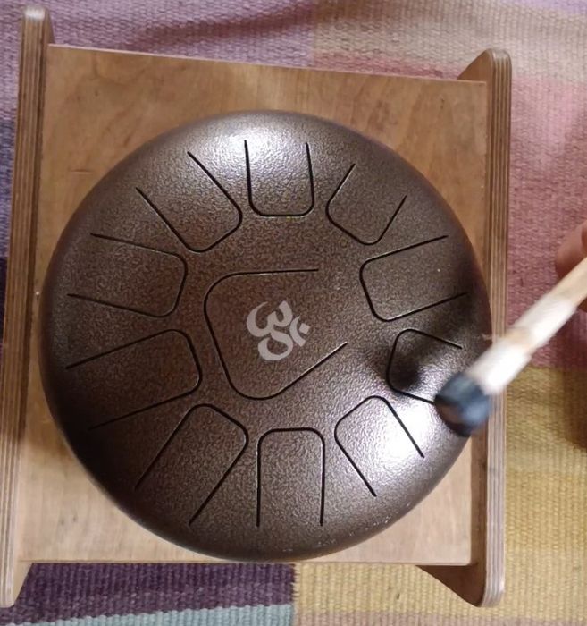 Hang Steeldrum com bolsa e paus