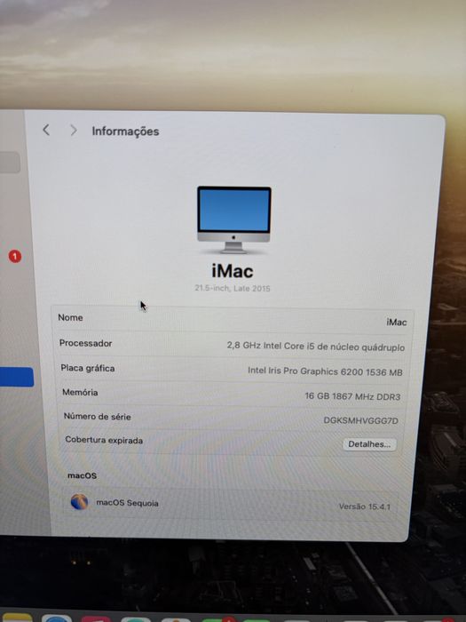IMac 21.5 inch Late 2025