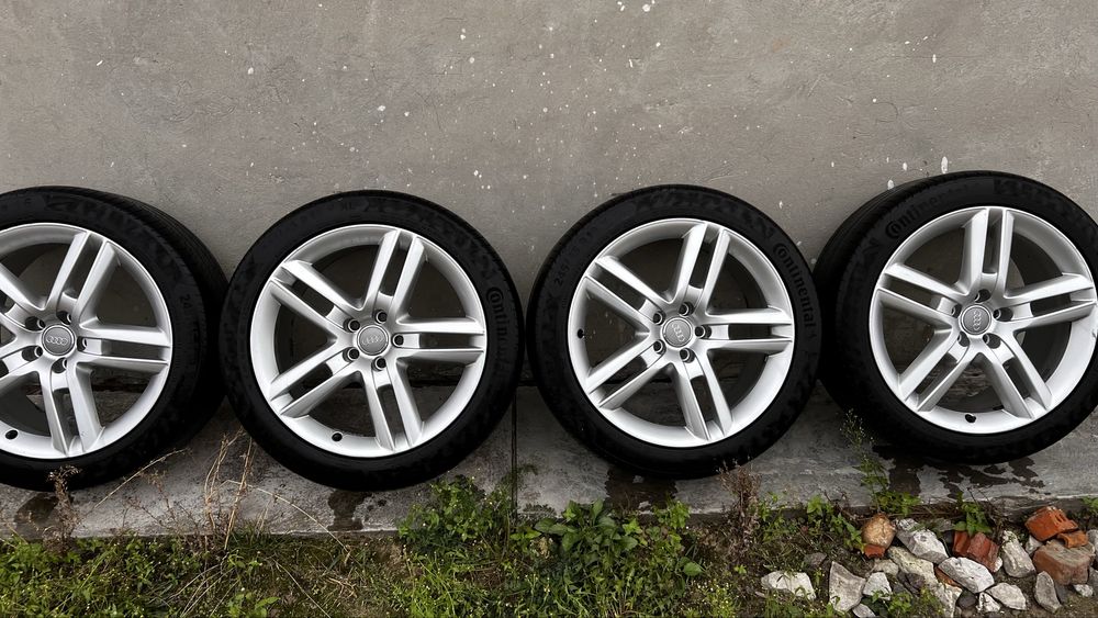 Диски з шинами Audi R19 245/45/19 Continental 4шт ціна за 1шт