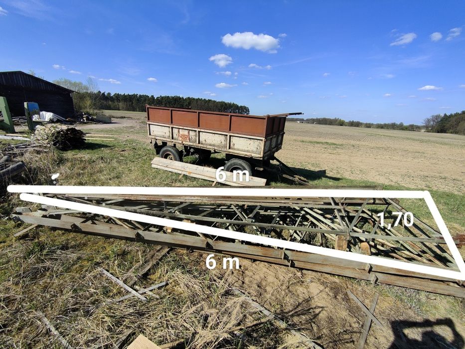 Konstrukcja wiaty, kratownice dachowe