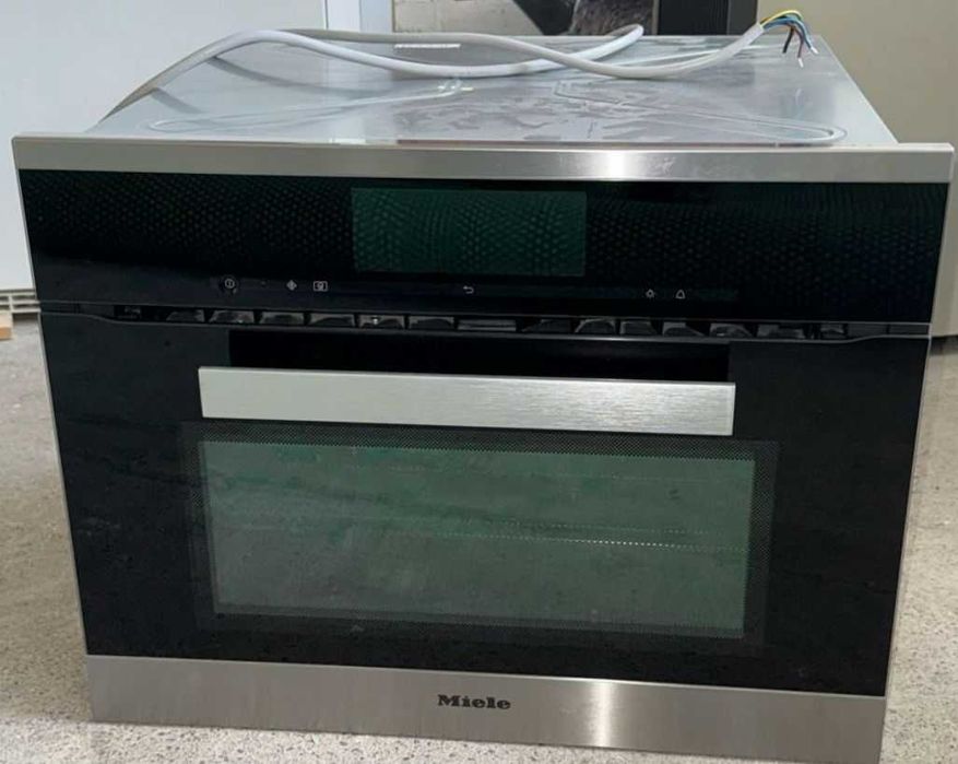 Piekarnik 2w1 Miele H 6800 BM, LCD, CleanGlass Mikrofala