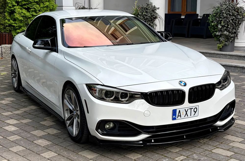 BMW Seria 4 BMW F33 435i X-Drive Cabrio Sport-Line Oryginał Lakier Harman Kardon