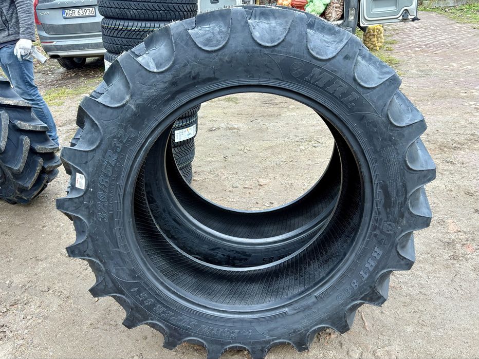 Opona Rolnicza traktorowa 320/85R32 Radialna MRL Nowa  12.4-32 12.4x32