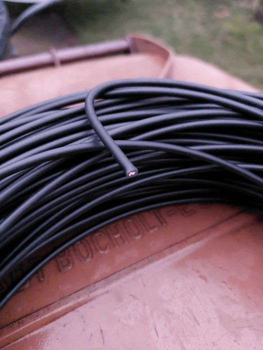 Przewód Linka kabel LgY 1x2.5 mm2 CZARNA /100m/