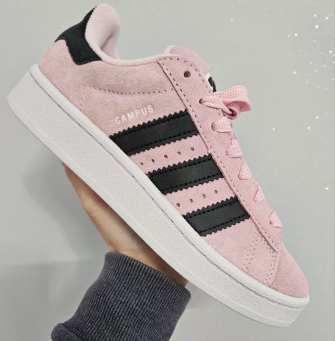 Sapatilhas Modelo Campus 00s (Rosa/Preto) – Como Novas