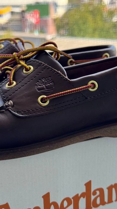 Продам шкіряні мокасини Timberland
