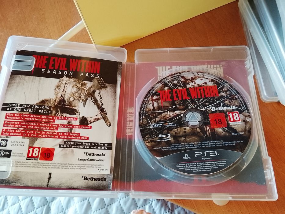 Jogo the evil within de PS3