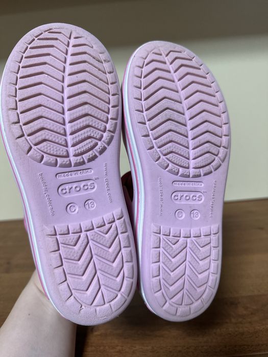 Босоніжки, сандалі, крокси для дівчинки  30-31р. Crocs( 19,5см)