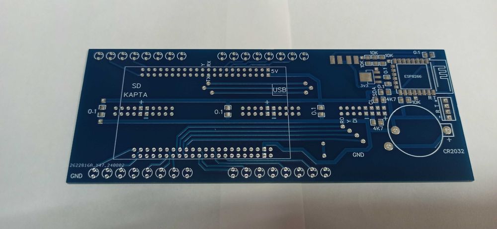 ПЛК PLC - STM32F407 /  411 + WIFI  на DIN рейку