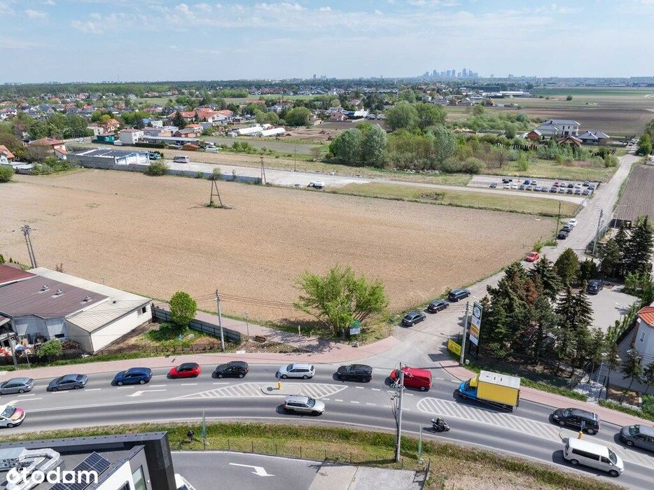 Działka w gm. Stare Babice z potencjałem