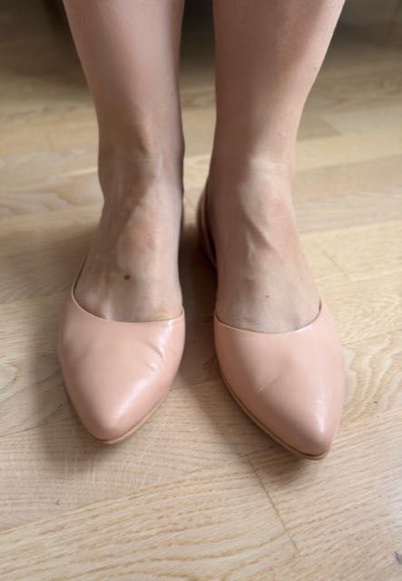 Балетки Alta Brezza пудровые 25.5 см