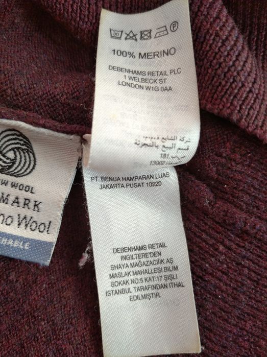 Светр 100%вовна мериносова, Jasper Conran