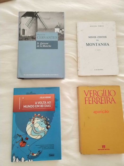 Torga, Verne, Cervantes, ferreira