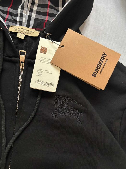 Зіп-худі Burberry Grey/Black