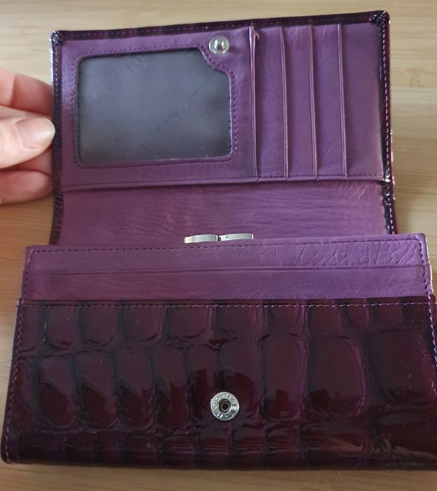 Portfel ze skóry - Nicole