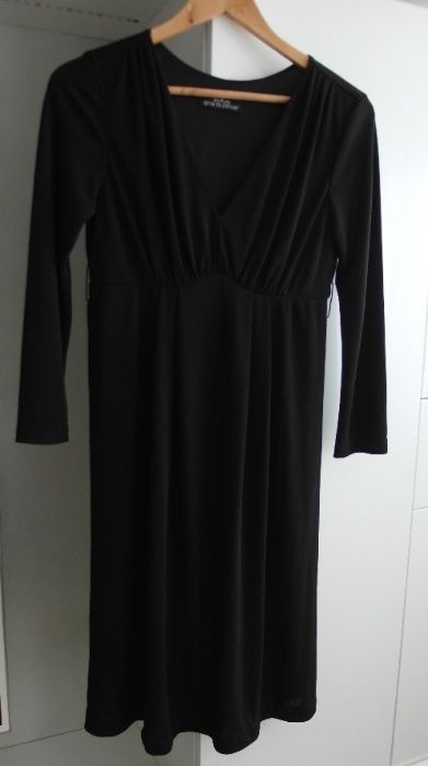 Sukienka ciążowa czarna L