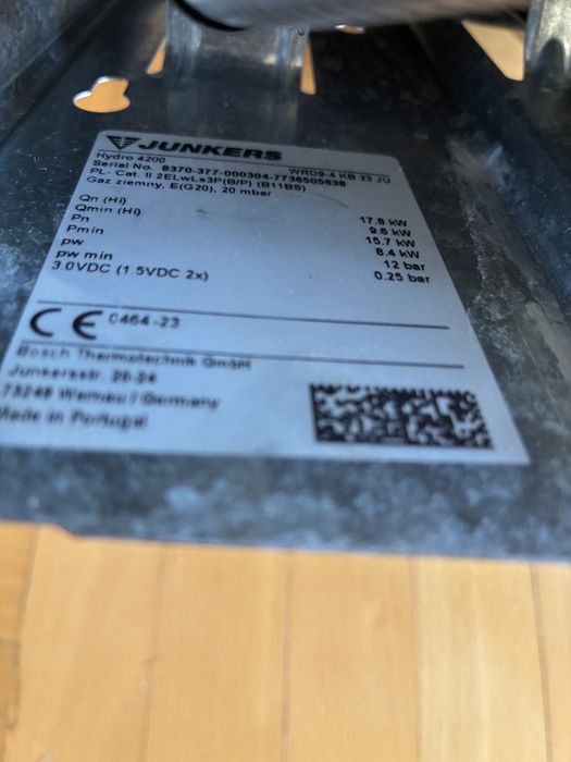 Junkers Bosch Hydro 4200 WRD 9-4 KB 23 JU