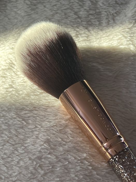 Luksusowy unikatowy pedzel do różu Limited Edition Glittery nowy