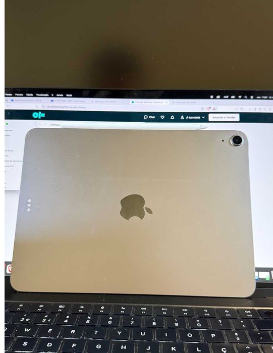 Apple iPad Air 11” M3 128GB – Como Novo - fatura e garantia FNAC + apple pencil pro