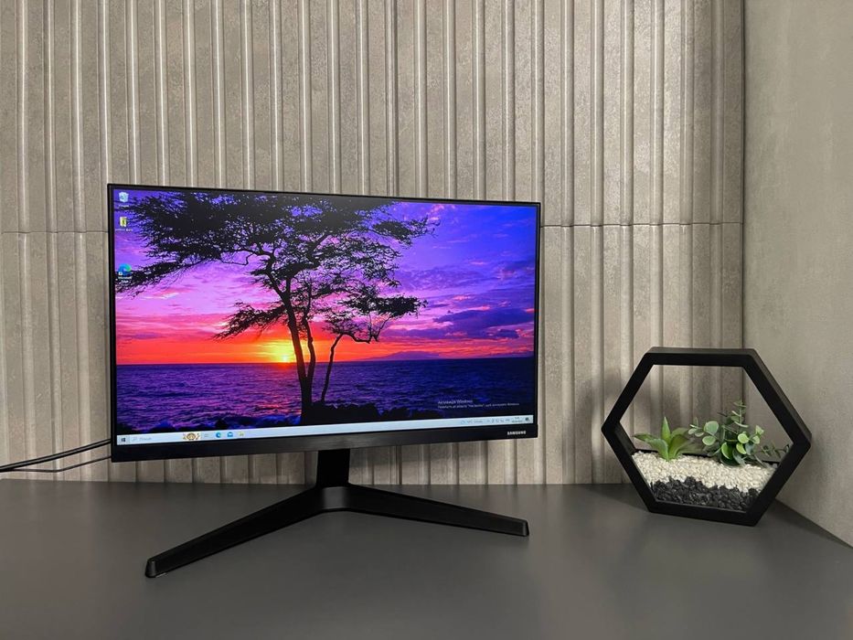 Ігровий 75 гц стильний монітор Samsung 24 дюйми