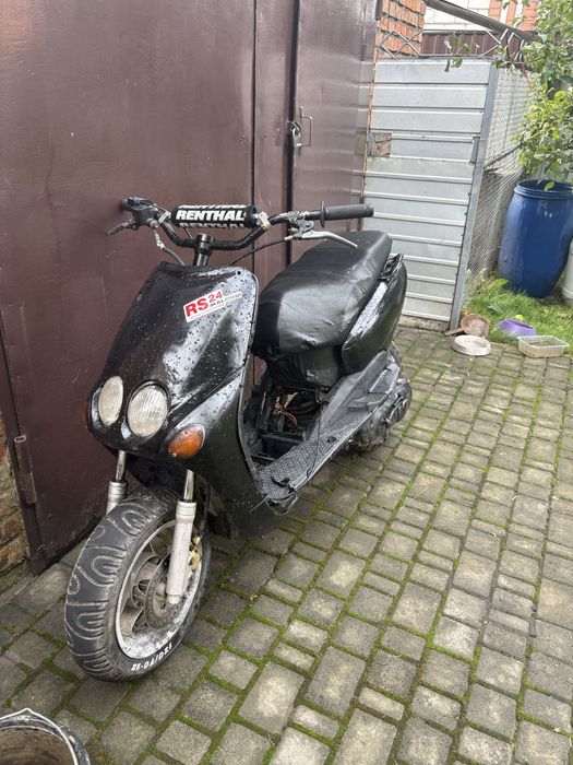 Yamaha neos 70cc жирный конф под стант