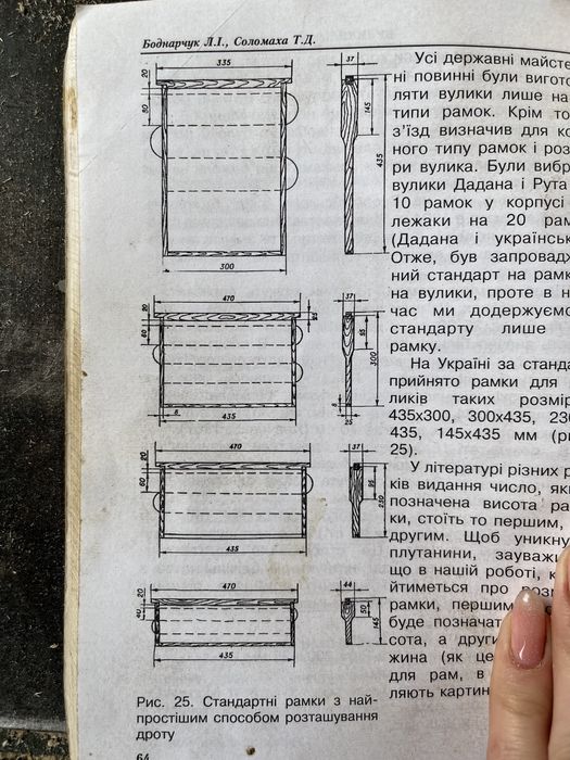 Липові рамки для вуликів, рамки для ульев.Українка, Рута, Полурамка