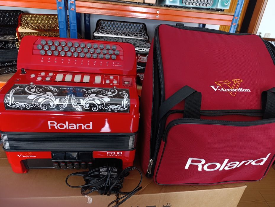 Concertina eletrónica Roland